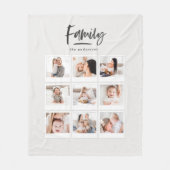 Fotodruck mit mehreren Fotos Fleecedecke (Vorderseite)