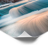 Fotodruck-Wasserfall Fotodruck (Ecke)