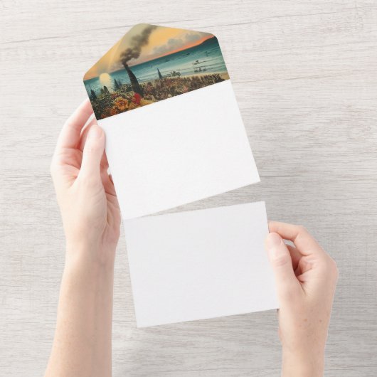 Fotodrucke All In One Einladung (Abreißen)