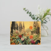 Fotodrucke Folie Einladungspostkarte (Stehend vorne)