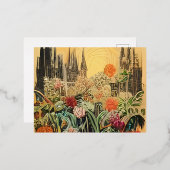 Fotodrucke Folie Einladungspostkarte (Vorderseite/Rückseite)