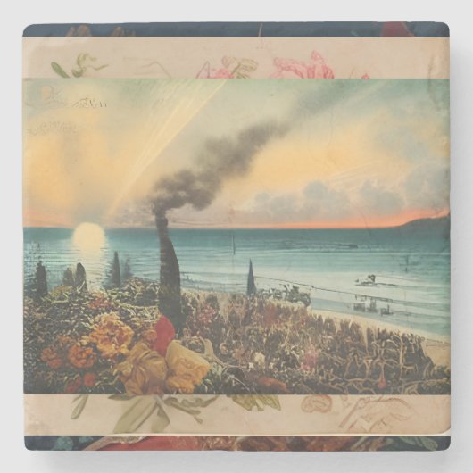 Fotodrucke Steinuntersetzer (Vorderseite)