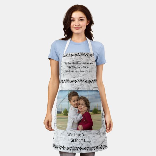 FOTOFAMILIE HINZUFÜGEN SCHÜRZE (Getragen)