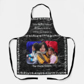 FOTOFAMILIE HINZUFÜGEN SCHÜRZE (Vorderseite)