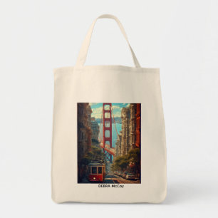 Fotogalerie Baumwoll-Tasche - Mehrfarbiges Collage Tragetasche