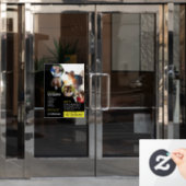 Fotogeschäft Fensteraufkleber (Büro Tür)