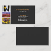 Fotograf 2 visitenkarte (Vorne/Hinten)