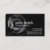 Fotograf Abstrakt Lights Swirl Fotografie Visitenkarte (Vorderseite)