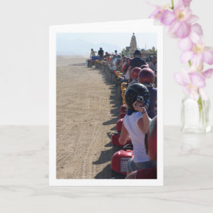 Fotograf auf Quad Karte