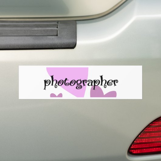 Fotograf Autoaufkleber (Auf Auto)
