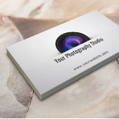 Fotograf Beruflich Camera Fotografy Visitenkarte