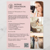 Fotograf Berufliche Fotografie Flyer (Vorne)