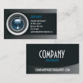 Fotograf-berufliche Geschäfts-Karte Visitenkarte (Vorne/Hinten)