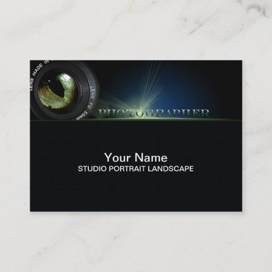 Fotograf - Business-, Schedule Card Terminkarte (Vorderseite)