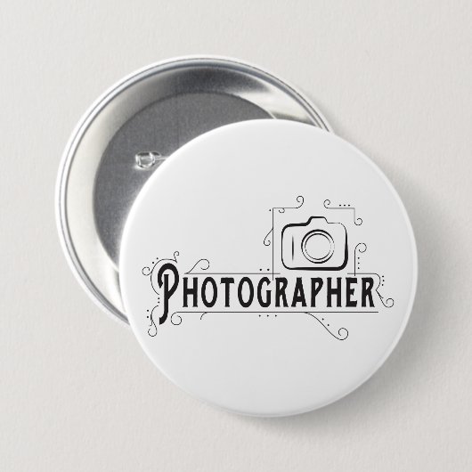 Fotograf Button (Vorne & Hinten)