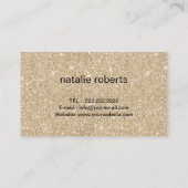 Fotograf Camera Gold Butterflies Fotografie Visitenkarte (Rückseite)