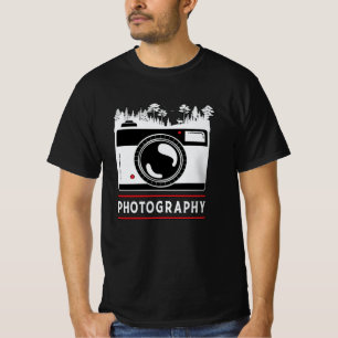 Fotograf Camera Lens Funny Gift T-Shirt