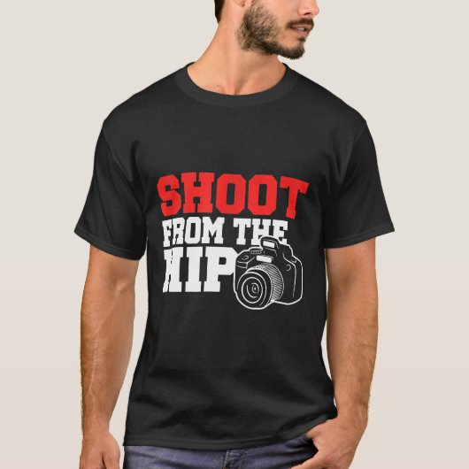 Fotograf Cameraman Shutterbug Lensman Shoot Fr T-Shirt (Vorderseite)