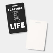 Fotograf Capture Life Ausweis (Vorder- & Rückseite)