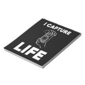 Fotograf Capture Life Notizblock (Rotiert)