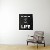 Fotograf Capture Life Wandteppich (Beispiel)