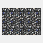 Fotograf Captured Vintag Camera Formats Geschenkpapier Set (Vorderseite 3)