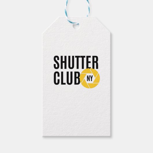 Fotograf-Club Geschenkanhänger (Vorderseite)