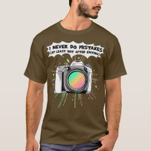 Fotograf Day Cameraman Camera Fotograf T-Shirt