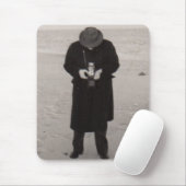 Fotograf der 40er Jahre am Strand Mousepad (Mit Mouse)