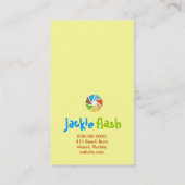 FOTOGRAF des SPASS-311-FUNKY Visitenkarte (Rückseite)