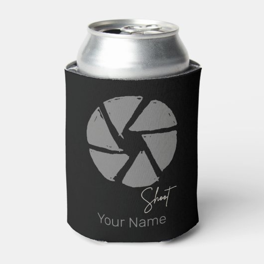 Fotograf Design Vintage Blende Retrokamera Dosenkühler (Kanne Vorderseite)