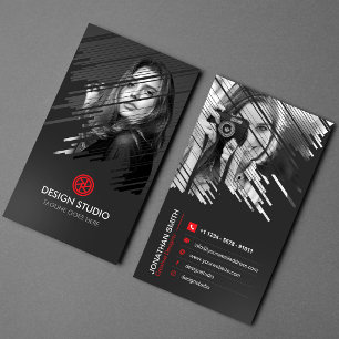 Fotograf, Designstudio, kreative Fotografie Visitenkarte