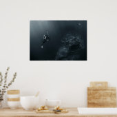 Fotograf Diver Poster (Küche)