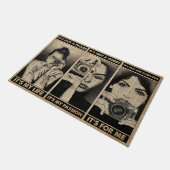 Fotograf Doormat, Vintag Vibes Mat Fußmatte (Schrägansicht)