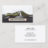 Fotograf Einfache Plaque-Fotokarte Visitenkarte (Vorne/Hinten)