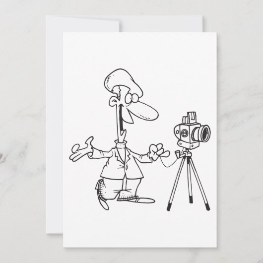 Fotograf Einladung (Vorderseite)