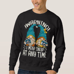 Fotograf erhält Warnung, dass ich sie jederzeit ei Sweatshirt