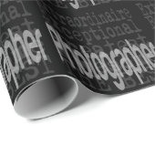 Fotograf Extraordinaire Geschenkpapier (Rolleneckpunkt)