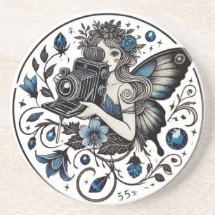 Fotograf Fairy Getränkeuntersetzer