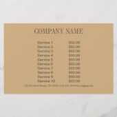 Fotograf Flyer (Hinten)