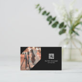 Fotograf Foto QR Code Beruflich Visitenkarte (Stehend Vorderseite)