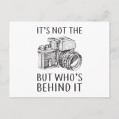 Fotograf Fotograf Camera Funny Gift Idee Postkarte (Vorderseite)