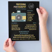 Fotograf, Fotograf, Fotograf, Miete Flyer (Hand)
