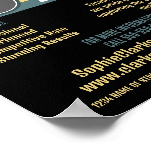 Fotograf, Fotograf, Fotograf, Miete Poster (Ecke)