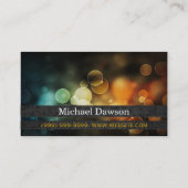 Fotograf, Fotograf-Visitenkarte Visitenkarte (Rückseite)