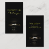 Fotograf, Fotografie, Camera Business Card Visitenkarte (Vorne/Hinten)