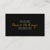 Fotograf, Fotografie, Camera Business Card Visitenkarte (Rückseite)