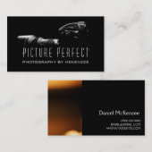 Fotograf, Fotografie, Camera Business Card Visitenkarte (Vorne/Hinten)