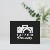 Fotograf Fotografie Lens Camera Funny Gift Postkarte (Stehend Vorderseite)
