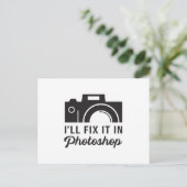 Fotograf Fotografie Lens Funny Gift Idee Postkarte (Stehend Vorderseite)
